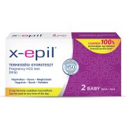 X-epil terhességi gyorsteszt (2 db)