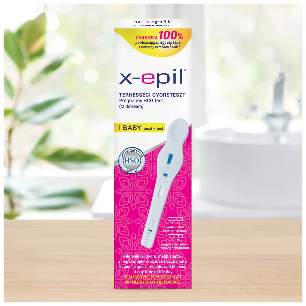 X-Epil Terhességi gyorsteszt pen (1 db)
