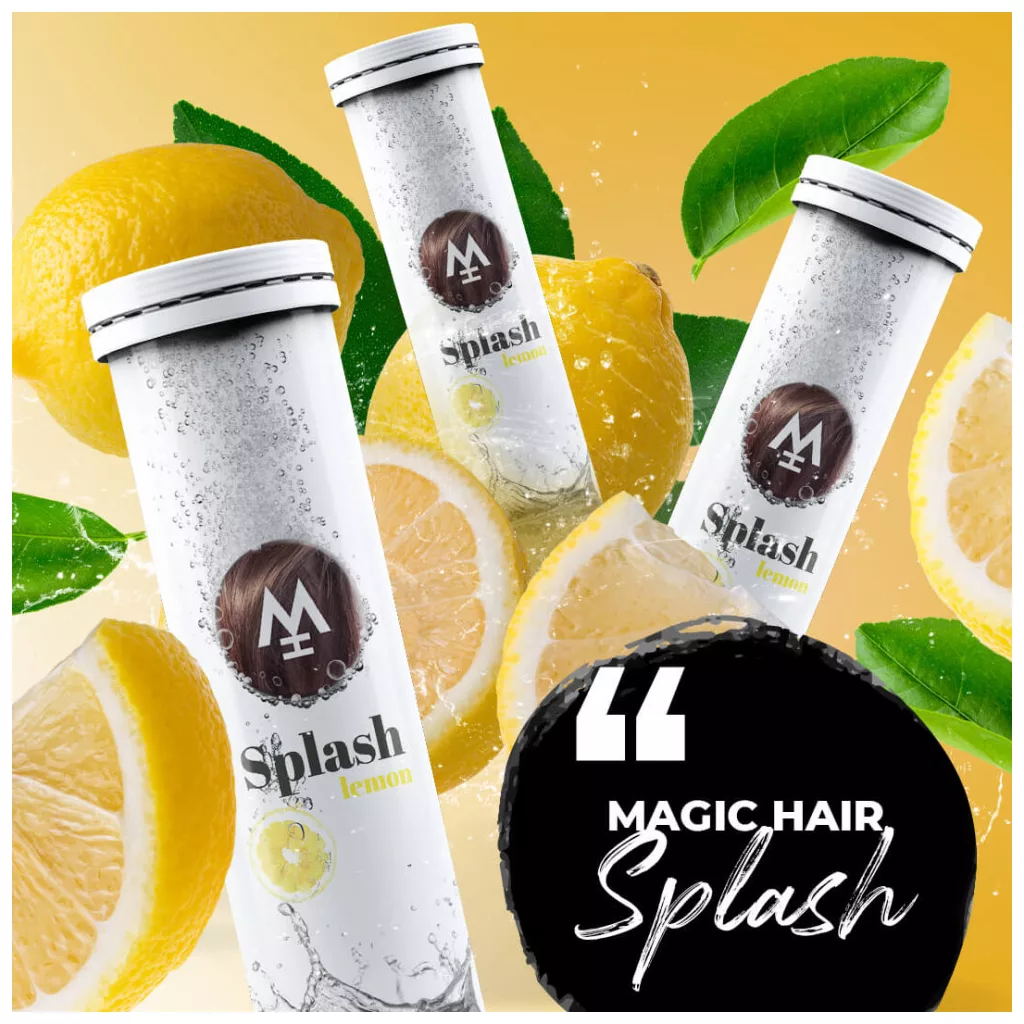 Magic Hair Splash Citromos pezsgőtabletta (20 db)