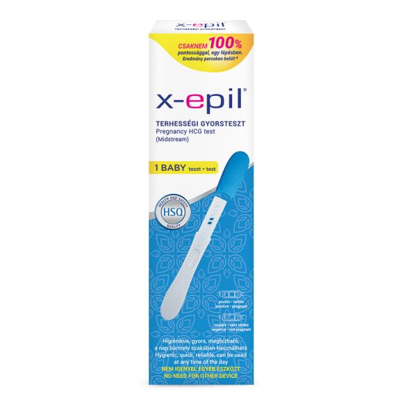 X-Epil Terhességi gyorsteszt pen - exkluzív (1 db)