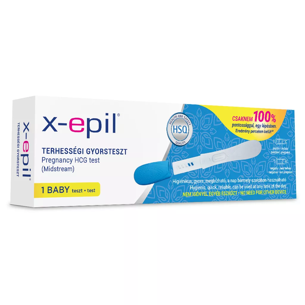 X-Epil Terhességi gyorsteszt pen - exkluzív (1 db)