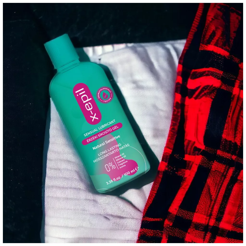 X-Epil Érzéki síkosító gél Natural Sensitive (100 ml)