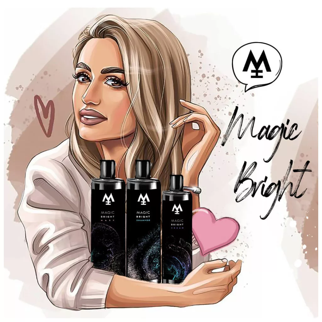 Magic Hair Bright Sampon (250 ml)