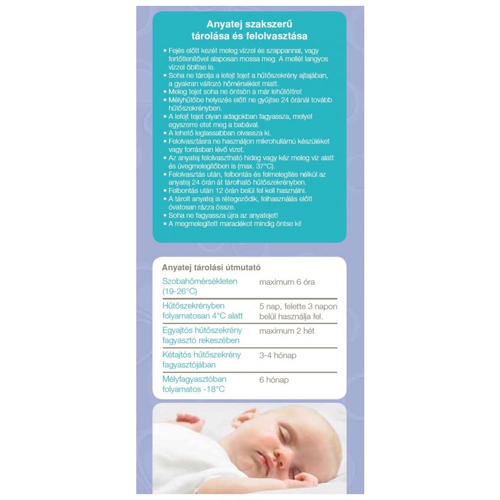 Lansinoh Anyatejtároló zacskó (25 db)