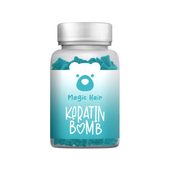 Magic Hair Keratin Bomb gumivitamin 1 doboz (60 db)