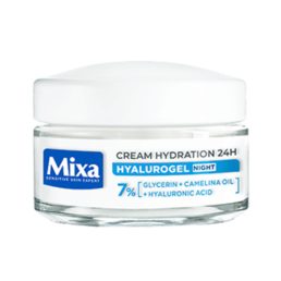   Mixa Hyalurogel Night intenzív éjszakai hidratáló arckrém (50 ml)