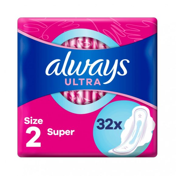Always Ultra Super egészségügyi betét (32 db)
