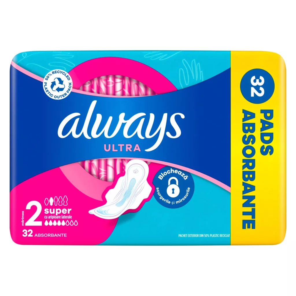 Always Ultra Super egészségügyi betét (32 db)