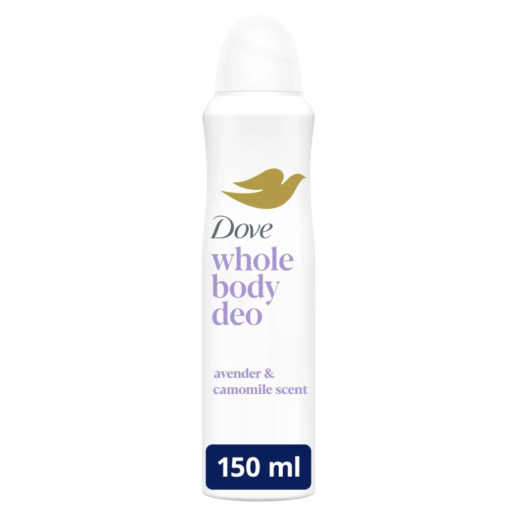 Dove Whole Body Lavender & Chamomile dezodor (150 ml)