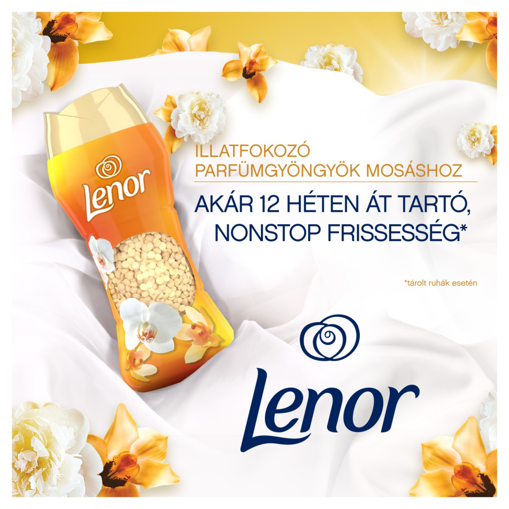 Lenor Gold Orchid illatgyöngy 735 g (60 mosás)