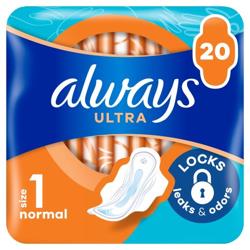 Always Ultra Normal szárnyas egészségügyi betét (20 db)