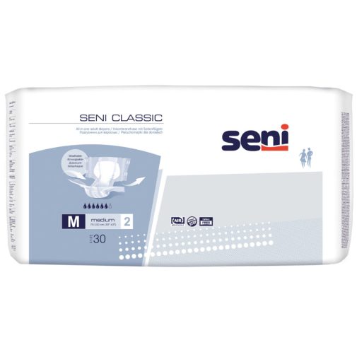 Seni Classic felnőtt pelenka M-es méret (30 db)
