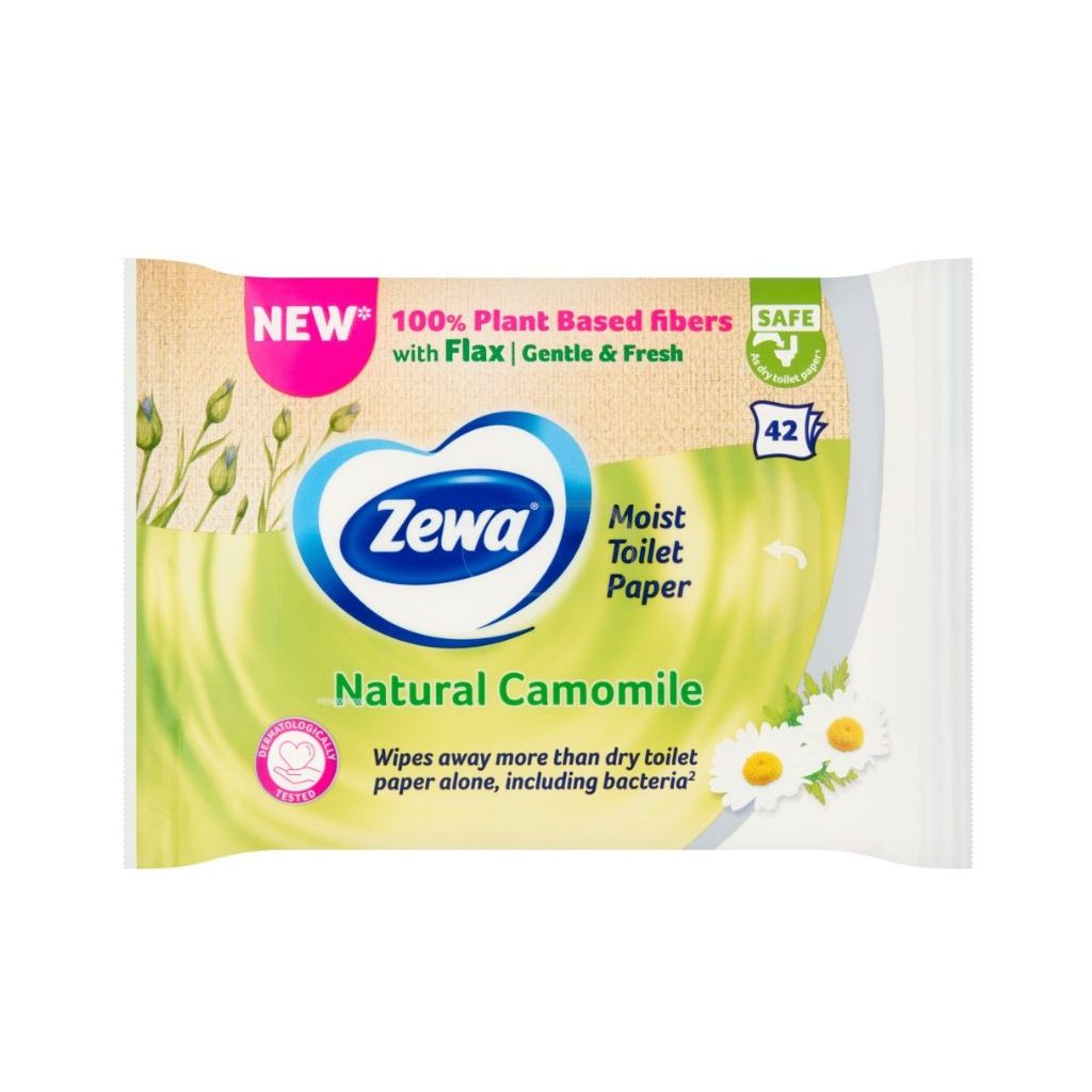 Zewa Natural Camomile nedves toalettpapír (42 db)