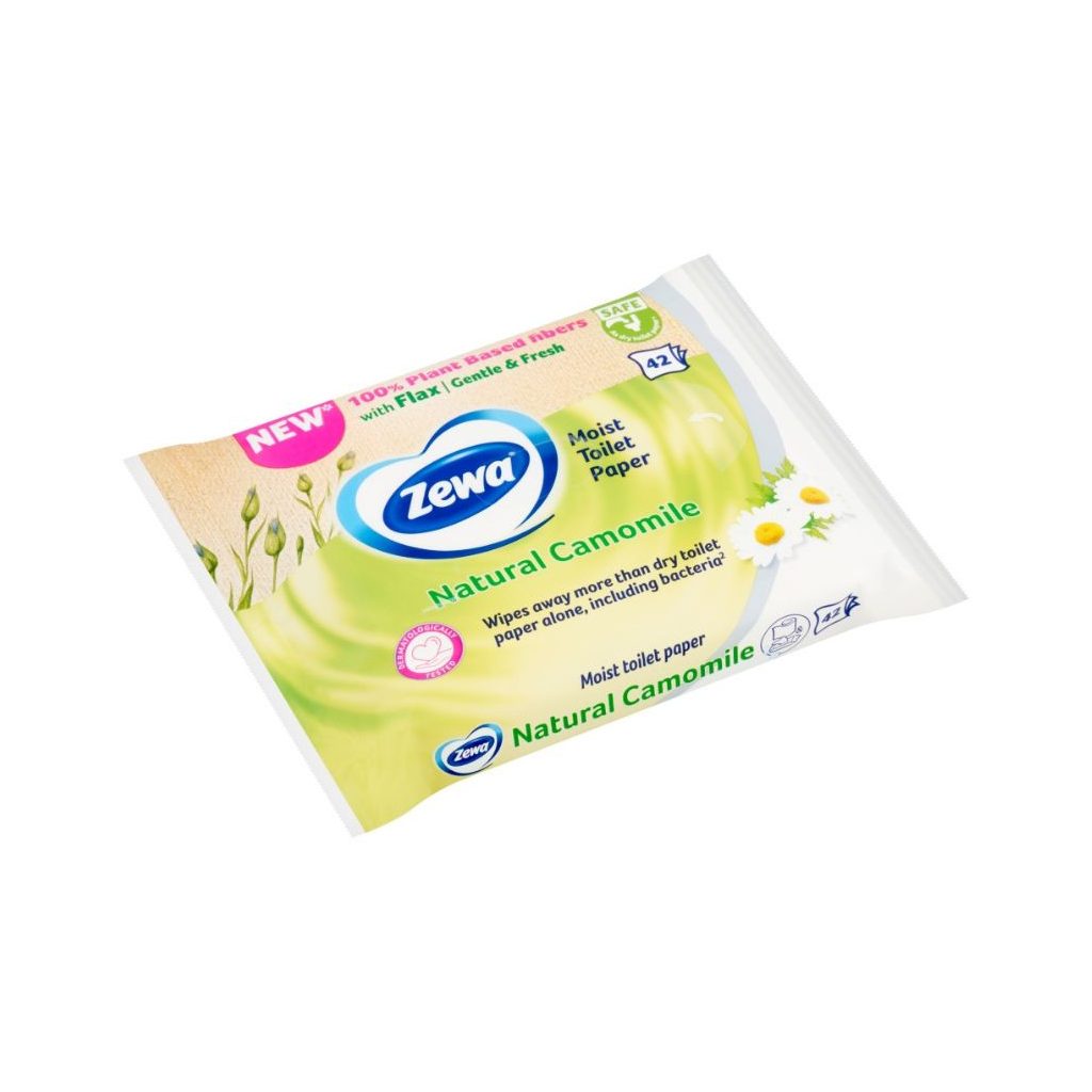Zewa Natural Camomile nedves toalettpapír (42 db)