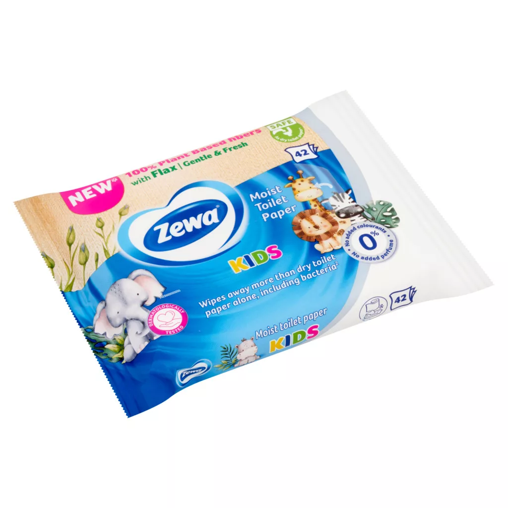 Zewa Kids nedves toalettpapír (42 db)