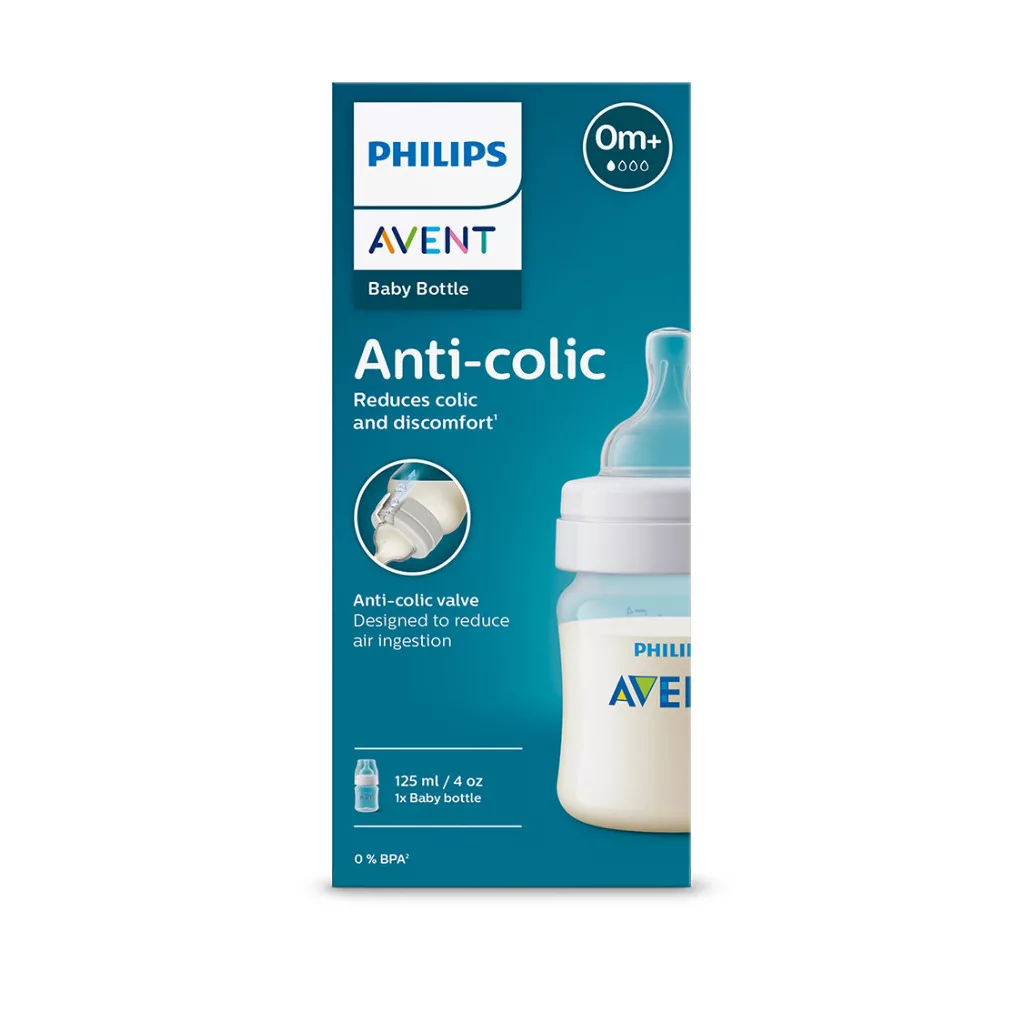 Philips AVENT SCY100/01 cumisüveg Anti-colic, 0hó+ (125 ml)