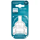 Philips Avent SCY761/02 Etetőcumi Anti-colic újszülött átfolyás 0hó+ 2 db