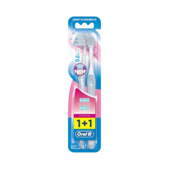 Oral-B ultrahin precision gum care 2 db extrasoft fogkefe