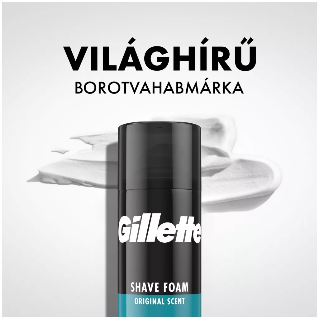 Gillette Classic Sensitive borotvahab (400 ml)