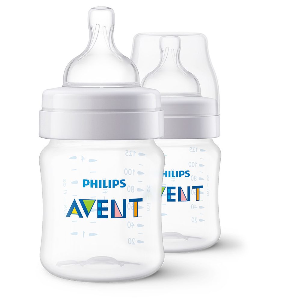 Philips Avent SCY100/02 Cumisüveg Anti-colic 125ml 0hó+ 2 db