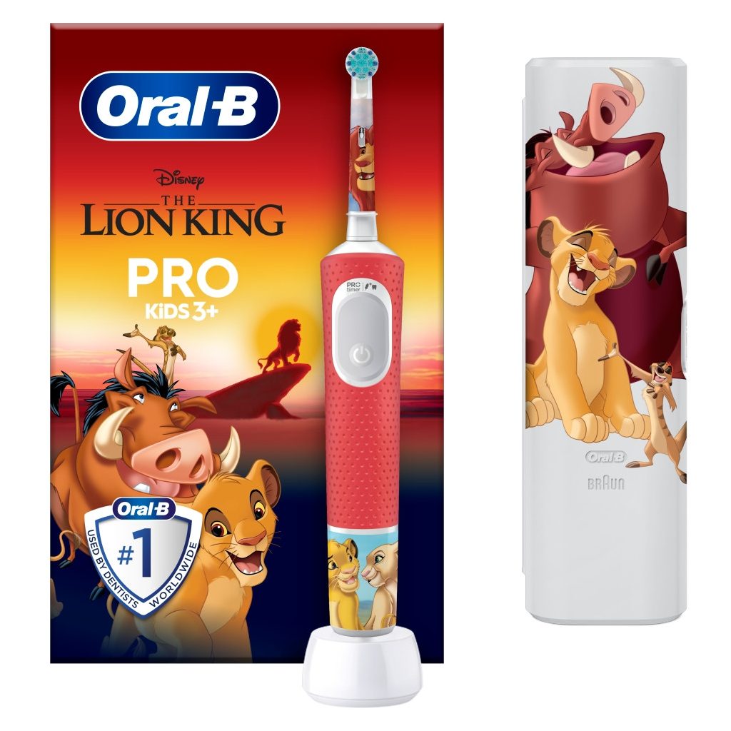 Oral-B Kids Oroszlánkirály elektromos fogkefe gyerekeknek