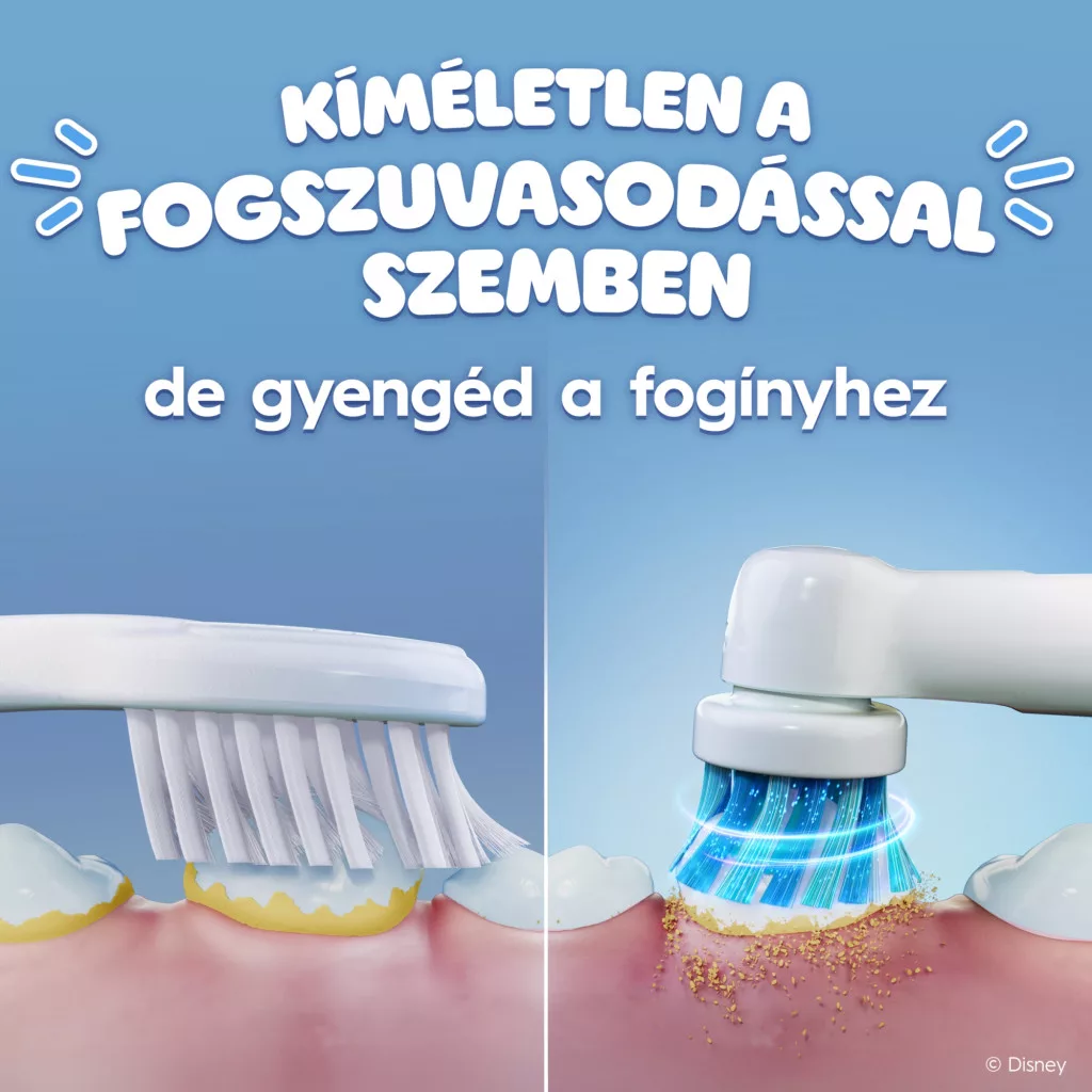 Oral-B Kids Oroszlánkirály elektromos fogkefe gyerekeknek