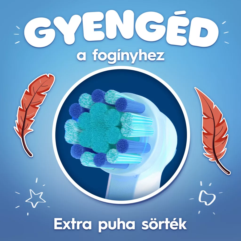 Oral-B Kids Oroszlánkirály elektromos fogkefe gyerekeknek