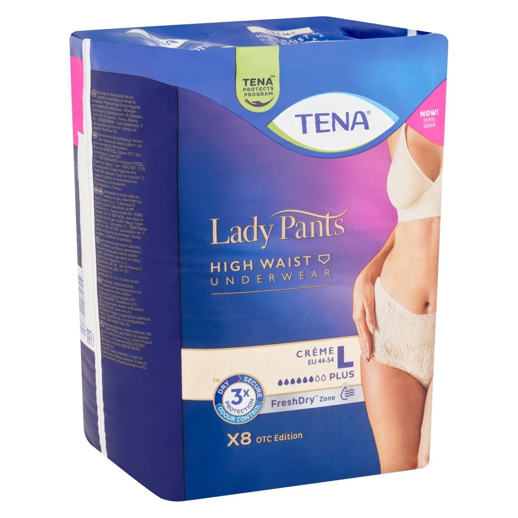 Tena Lady Crème inkontinencia-fehérnemű L (8 db)