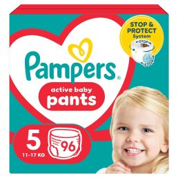 Pampers Active Baby Pants bugyipelenka 5, 11-17 kg, 96 db