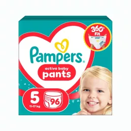 Pampers Active Baby Pants bugyipelenka 5, 11-17 kg, 96 db