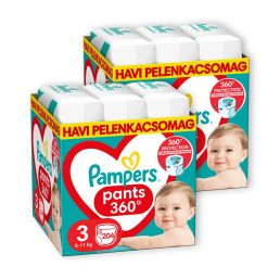   INGYENES SZÁLLÍTÁS - Pampers Active Baby Pants bugyipelenka 3, 6-11 kg, 1+1, 408 db