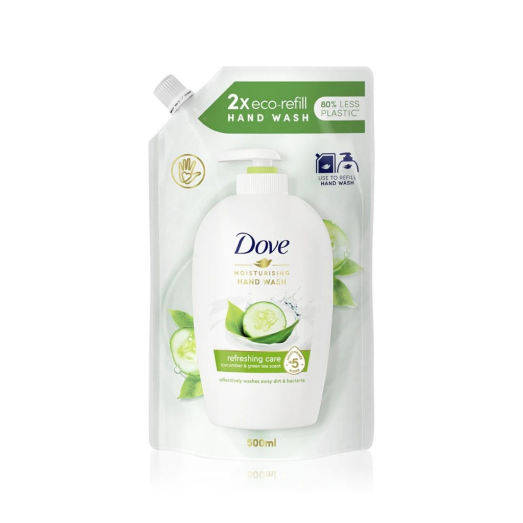 Dove Refreshing Care folyékony krémszappan utántöltő (500 ml)