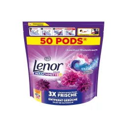   Lenor PODS® Amethyst Flower Bloom Color Mosókapszula 50 db (50 mosás)