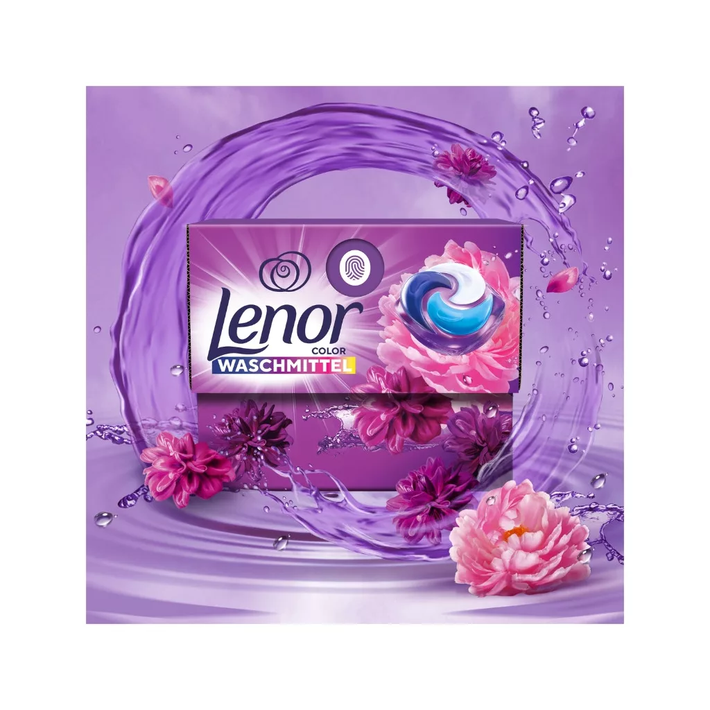 Lenor PODS® Amethyst Flower Bloom Color Mosókapszula 50 db (50 mosás)