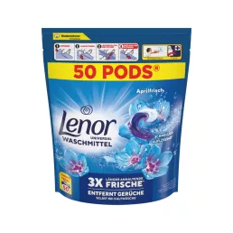   Lenor PODS® April Fresh Univerzális Mosókapszula 50 db (50 mosás)