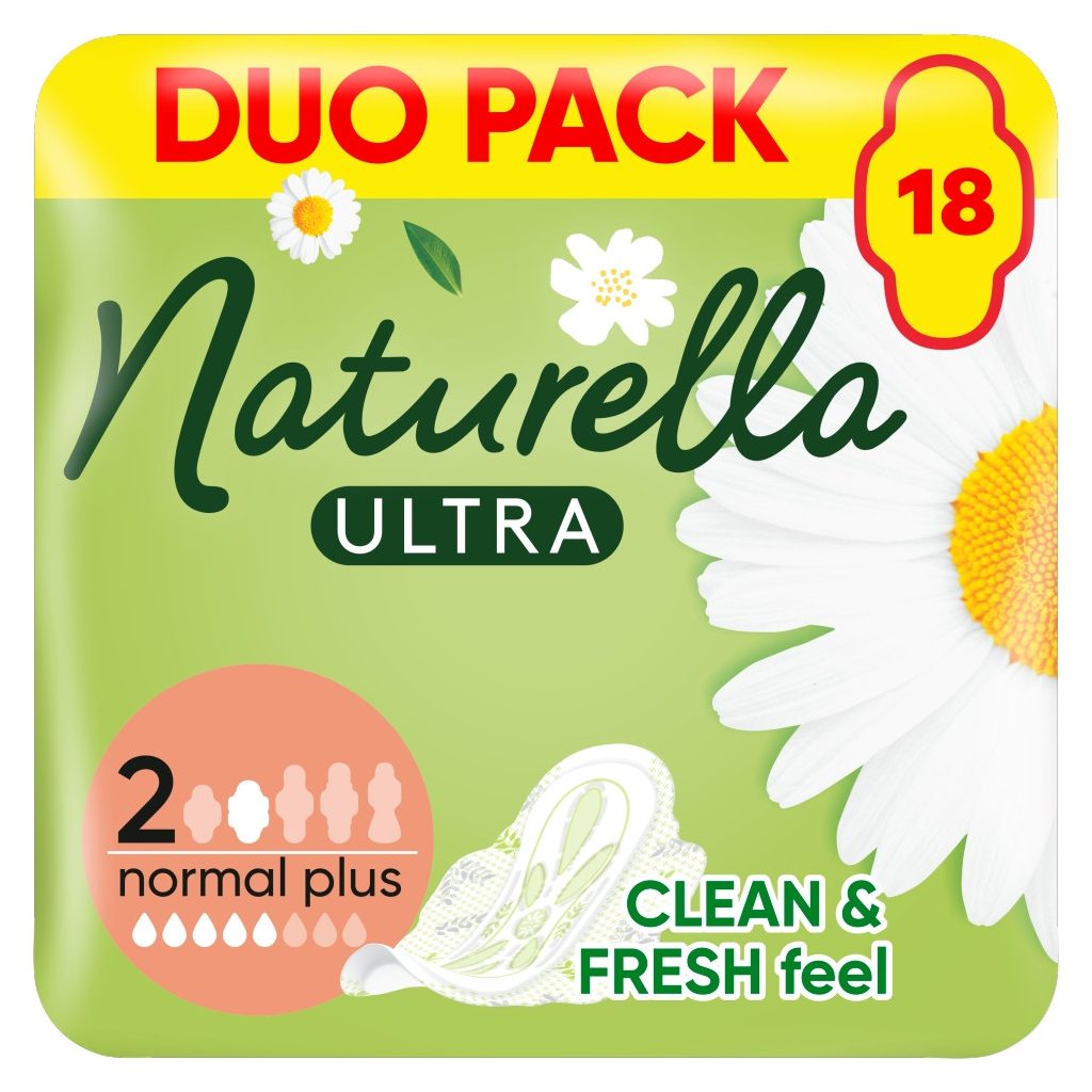 Naturella Ultra Normal Plus egészségügyi betét (18 db)