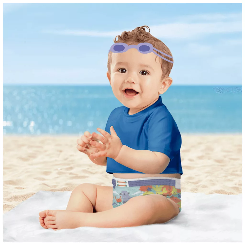 CSOMAGOLÁSSÉRÜLT - Pampers Splashers úszópelenka, méret: 3-4 (6-11 kg), 12 db