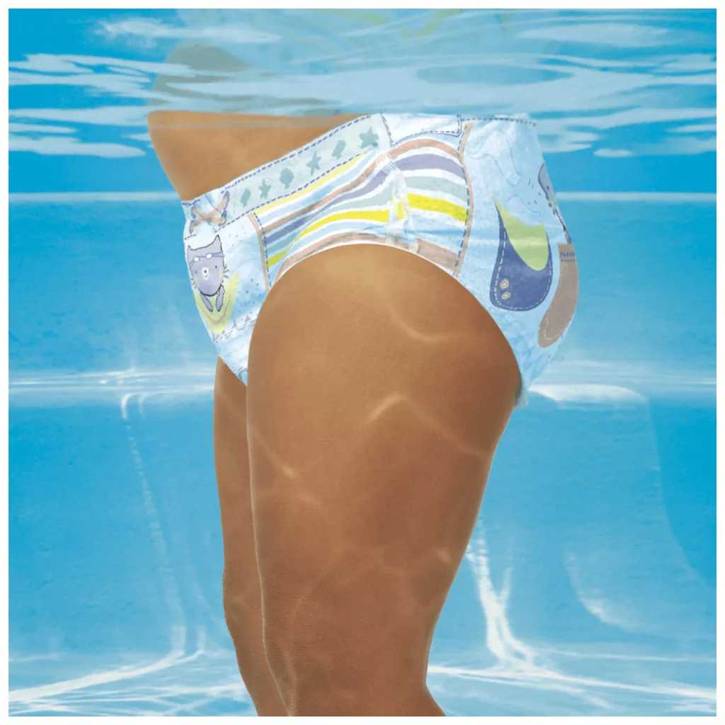 CSOMAGOLÁSSÉRÜLT - Pampers Splashers úszópelenka, méret: 3-4 (6-11 kg), 12 db