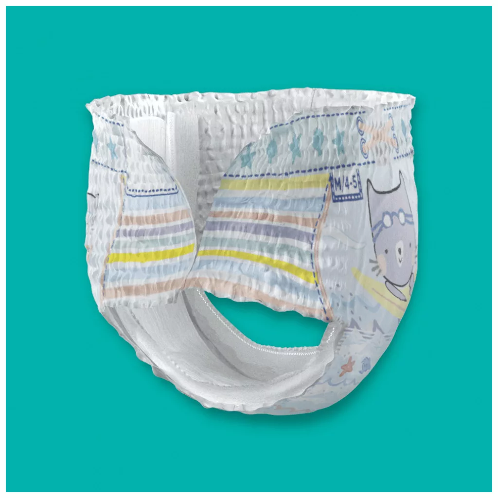 CSOMAGOLÁSSÉRÜLT - Pampers Splashers úszópelenka, méret: 3-4 (6-11 kg), 12 db