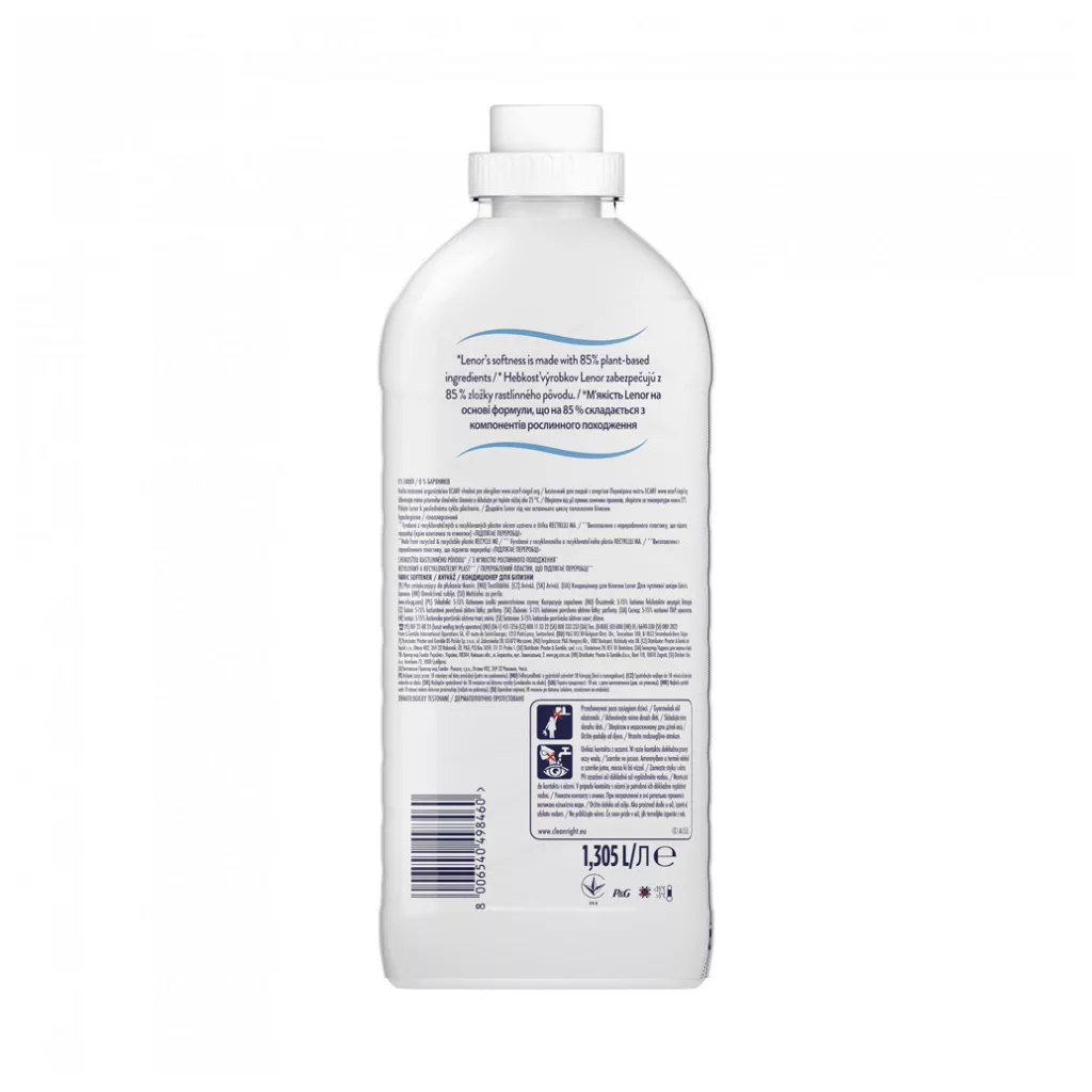 Lenor Sensitive Cotton Fresh textilöblítő 1,3 liter (44 mosás)
