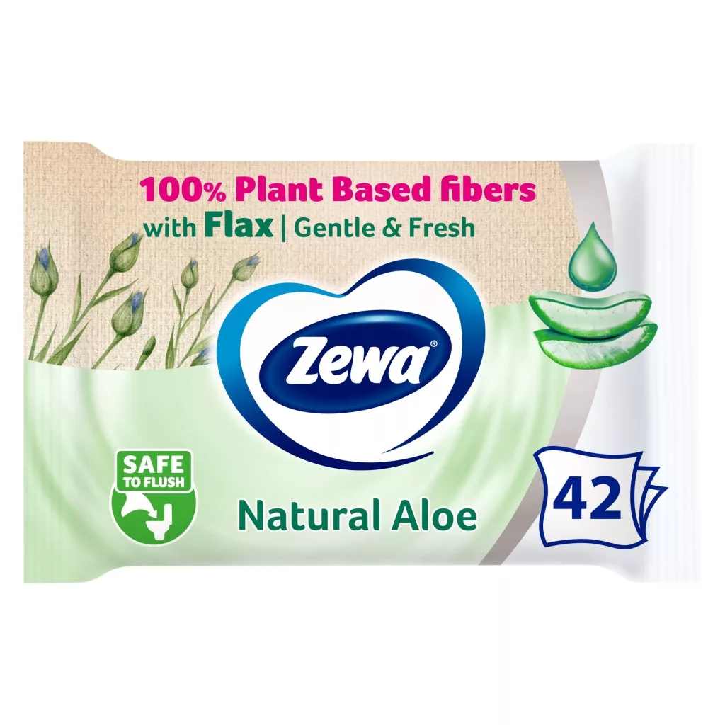 Zewa Aloe Vera nedves toalettpapír (42 db)