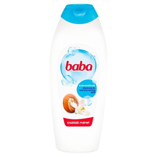 Baba tusfürdő shea vajjal és narancsvirággal 750 ml