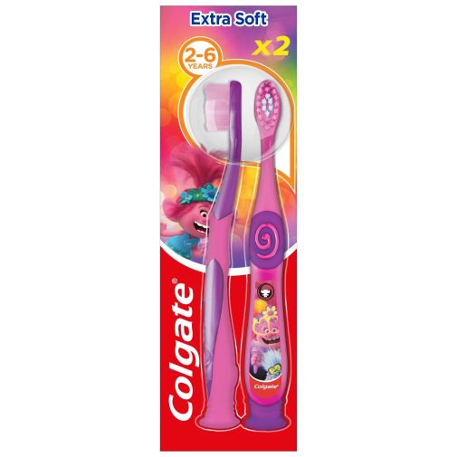 Colgate Minions/Minyonos extra lágy gyerekfogkefe 2 éves kortól (2 db)