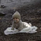 Bibs Supreme cumi 0-6 hó, 2 db (krémfehér-zsálya)