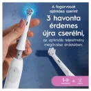 Oral-B iO Gentle Care elektromos fogkefe pótfej, fehér (4 db)