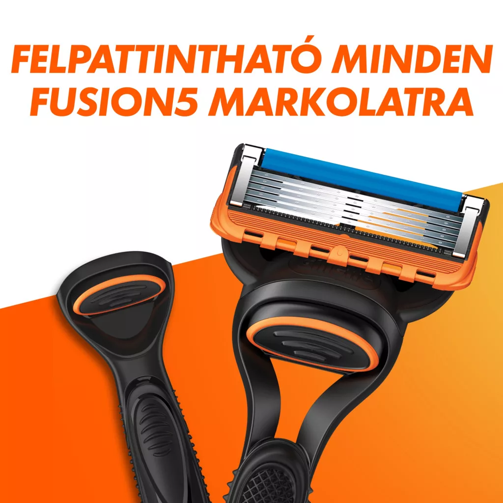 INGYENES SZÁLLÍTÁS - Gillette Fusion5 Borotvabetétek Férfi Borotvához (18 db) + AJÁNDÉK Kulacs