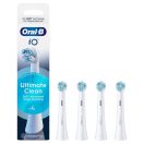 Oral-B iO Ultimate Clean elektromos fogkefe pótfej, fehér (4 db)