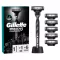 Gillette Mach3 Charcoal Férfi Borotva 6 db Borotvabetéttel Borotvatartóval + AJÁNDÉK Kulacs
