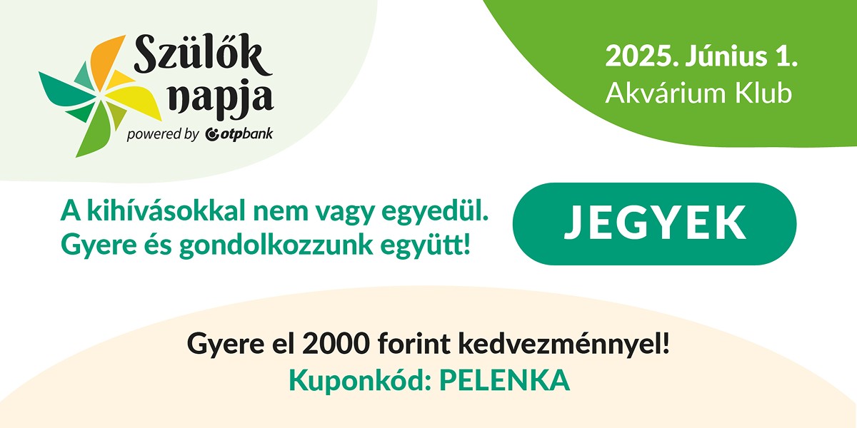 Találkozzunk az 1. Szülők Napja eseményen!