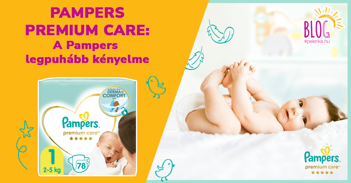 Pampers Premium Care: A Pampers legpuhább kényelme